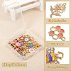  36Pcs 18 Styles Alloy Enamel Pendants ENAM-TA0001-62-5