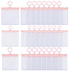 24Pcs 3 Styles Transparent EVA Resealable Bags with Rings ABAG-TA0002-26-1