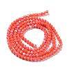 Opaque Glass Beads Strands EGLA-A035-P3mm-L34-2