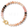 Natural Mixed Gemstone Beads Stretch Bracelets PW-WG8CB33-01-1