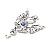 Steampunk Alloy & Plastic Pendants PL-CBA5334-03AS-2
