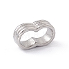 Non-Tarnish 304 Stainless Steel Linking Rings STAS-E172-01P-02-3