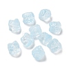 Baking Paint Transparent Glass Beads X1-GLAA-C035-01P-1