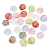 Transparent Handmade Lampwork Beads LA-CBA3B34-03-1