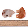 Natural Red Aventurine Big Pendants G-T144-08C-3