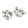 Tibetan Style Alloy Charms Pendants TIBEP-A124745-AS-LF-3