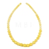 Natural Mashan Jade Graduated Beads Strands GG-CBA2AE1-A08-C-4