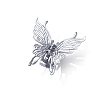 Butterfly Zinc Alloy Claw Hair Clips PW-WGB5B64-04-1