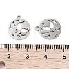 Non-Tarnish 316 Surgical Stainless Steel Charms STAS-C096-11D-P-3