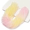 Transparent Painted Glass Beads Strands DGLA-A034-T4mm-A25-1