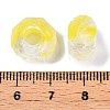 Two Tone Glass European Beads GDA009-2-3