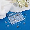 20Pcs 2 Colors 304 Stainless Steel Clip-on Earring Component STAS-SC0004-29-7