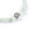 Natural Green Aventurine Stretch Bracelets BJEW-JB03939-06-2