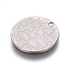 Tarnish Resistant Stainless Steel Pendants STAS-I098-03-P-2