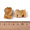 Natural Topaz Jade Horse Figurine DJEW-N005-01E-3