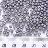 12/0 Baking Paint Glass Round Seed Beads SEED-S036-01A-09-3