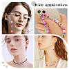 200Pcs Halloween/Christmas Theme Handmade Polymer Clay Beads CLAY-SC0001-44-6