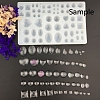 Mixed Shape Design DIY Silicone Molds X-AJEW-P042-01-3
