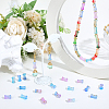 800Pcs Transparent Acrylic Beads OACR-PA0001-98B-4