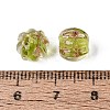 Handmade Gold Sand Lampwork Beads LAMP-Q039-08D-4