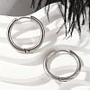 202 Stainless Steel Huggie Hoop Earrings EJEW-F111A-20mm-P01-1