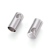 Tarnish Resistant 304 Stainless Steel Cord Ends STAS-K190-01G-P-2