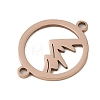 Ion Plating(IP) 304 Stainless Steel Link Connectors STAS-Q240-048RG-2