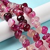 Natural Agate Beads Strands X-G-H295-B01-11-1