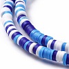 Handmade Polymer Clay Beads Strands CLAY-R089-3mm-001-4