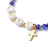 Glass Beads Stretch Bracelets BJEW-JB06577-6