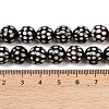 Tibetan Style dZi Beads Strands G-G328-A02-10mm-5
