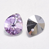 Faceted K9 Glass Rhinestone Charms RGLA-F053-E-001VL-2