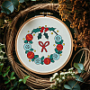 4 Sheets 11.6x8.2 Inch Stick and Stitch Embroidery Patterns DIY-WH0455-227-6