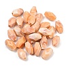 Two Tone Opaque Acrylic Imitation Gemstone Beads OACR-T033-07A-2