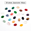 Natural & Synthetic Gemstone Cabochons G-FH0001-13-4