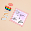 Custom PVC Plastic Clear Stamps DIY-WH0618-0085-4