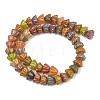 Painted Glass Beads GL-CBA4370-05-2