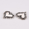 Tibetan Style Alloy Pendants TIBE-N010-77AS-RS-2