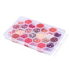 DIY 24 Style Acrylic & Resin Beads Jewelry Making Finding Kit DIY-NB0012-01G-2