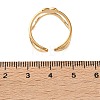 304 Stainless Steel Cuff Open Rings SA-CBAD22F-01G-H-2