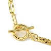 Brass Pendant Necklaces with Curb & Paperclip Chains NJEW-JN04608-03-5