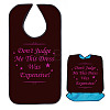 Washable Canvas Adult Bibs for Eating AJEW-WH0327-004-1