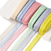 Polyester and Nylon Wavy Edged Ribbon Sets DIY-Z029-01E-1