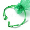 30Pcs 4 Styles Rectangle Organza Bags Jewellery Storage Pouches Wedding Favour Party Mesh Drawstring Gift OP-FS0001-01D-5