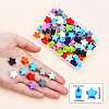 84Pcs 14 Colors Silicone Beads SIL-CA0001-26-2