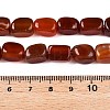 Natural Red Agate(Dyed & Heated) Beads Strands G-T138-104-5