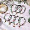 Polymer Clay Beaded Stretch Bracelets BJEW-JB11162-2