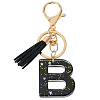 1Pc Resin Letter Keychains KEYC-TADJ0001-09B-1