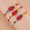 5 Strands Handmade Polymer Clay Beads CLAY-SC0001-45B-6