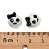 Halloween Opaque Resin Cabochons LS-CRES-I045-01G-02-3